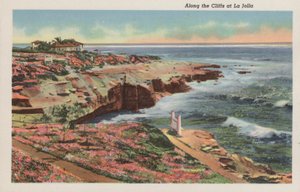 California: Langs klippene ved La Jolla (bilde) av American Photographer (after)