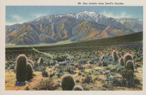 California: Mount San Jacinto fra Devil
