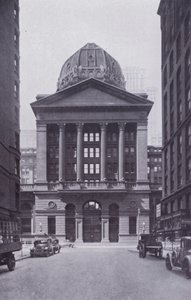 Chicago: The Federal Building, East Wing (s/hvitt bilde) av American Photographer (after)