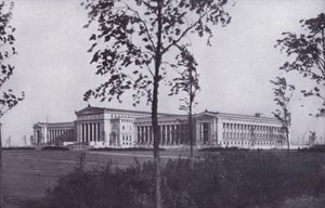 Chicago: The Field Museum (s/hvitt bilde) av American Photographer (after)