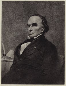 Daniel Webster (s/hvitt bilde) av American Photographer (after)