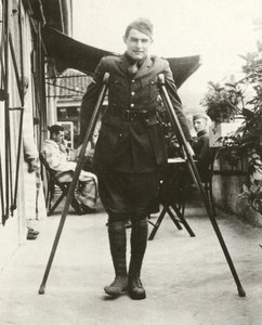 Ernest Hemingway (s/hvitt bilde)