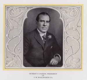 Hubert T Parson, president for FW Woolworth Co (s/hv-bilde) av American Photographer (after)