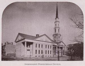 Independent Presbyterian Church (s/hvitt bilde) av American Photographer (after)