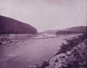 Lille halsen av Susquehanna River, Pennsylvania (s/hv-bilde) av American Photographer (after)