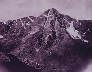 Mountain of the Holy Cross, Colorado (s/hvitt bilde) av American Photographer (after)
