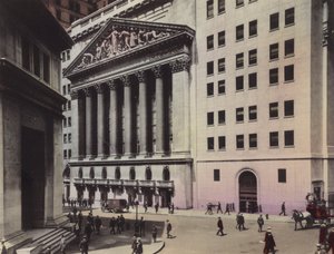 New York: JP Morgan og Co; New York Stock Exchange (bilde) av American Photographer (after)