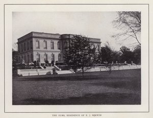 Newport, Rhode Island: The Elms, Residence of E J Berwin (s/hv-bilde) av American Photographer (after)