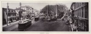 Newport, Rhode Island: Washington Square (s/hvitt bilde) av American Photographer (after)