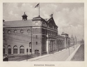 Pittsburgh: Exposition Buildings (s/hvitt-bilde) av American Photographer (after)