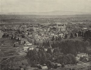 Portland, Oregon (s/hvitt bilde) av American Photographer (after)