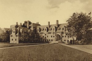 Princeton University: Lockhart Hall (s/hvitt bilde) av American Photographer (after)