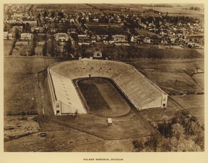 Princeton University: Palmer Memorial Stadium (s/hv-bilde) av American Photographer (after)