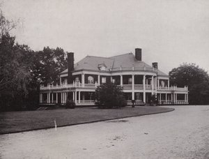 Providence, Rhode Island: The Casino, Roger Williams Park (s/hvitt bilde) av American Photographer (after)
