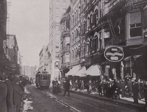 Providence, Rhode Island: Westminster Street (s/hvitt bilde) av American Photographer (after)