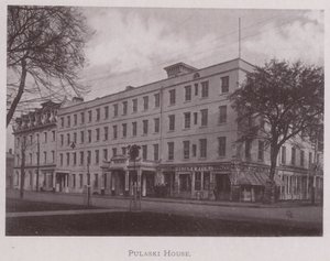 Pulaski House (s/hvitt bilde) av American Photographer (after)