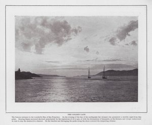 San Francisco: The Golden Gate (s/hvitt bilde) av American Photographer (after)