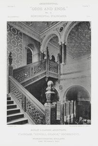 Trapp, "Hewell Grange," Bromsgrove, Worcestershire, England (s/hvitt-bilde) av American Photographer (after)