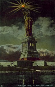 Statue of Liberty, New York City, New York, USA (farget bilde) av American Photographer (after)