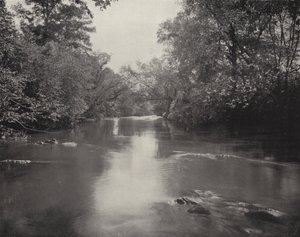 Swannanoa River, North Carolina (s/hvitt bilde) av American Photographer (after)
