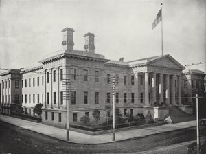 United States Branch Mint i San Francisco (s/hvitt bilde) av American Photographer (after)
