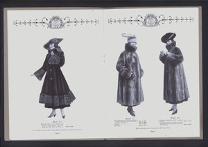 To-siders oppslag fra The Theatre of Fur Fashion (s/hv-bilde) av American Photographer (after)