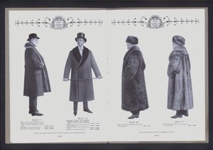 To-siders oppslag fra The Theatre of Fur Fashion (s/hv-bilde) av American Photographer (after)