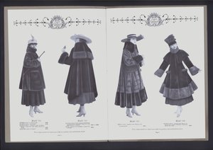To-siders oppslag fra The Theatre of Fur Fashion (s/hv-bilde) av American Photographer (after)