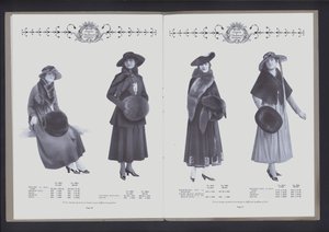 To-siders oppslag fra The Theatre of Fur Fashion (s/hv-bilde) av American Photographer (after)
