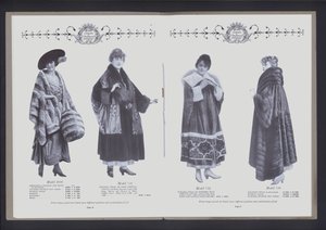 To-siders oppslag fra The Theatre of Fur Fashion (s/hv-bilde) av American Photographer (after)