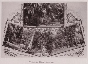 Utsikt i Bonaventure (s/hvitt bilde) av American Photographer (after)