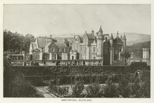 Abbotsford, Skottland (svart-hvitt fotografi) av American Photographer