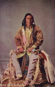 Svart fjær, blodindianer (bilde) av American Photographer
