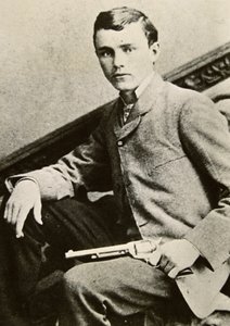 Bob Ford (1861-1892) (s/hvitt-bilde) av American Photographer