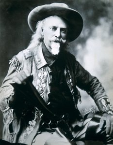 Buffalo Bill (1846–1917) (s/hvitt-bilde) av American Photographer
