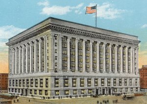 Rådhus og fylkesbygning (farget bilde) av American Photographer