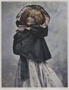Cora Urquhart Potter , amerikansk skuespillerinne (farget bilde)