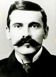 Doc Holliday, ca. 1882 (s/hvitt-bilde) av American Photographer