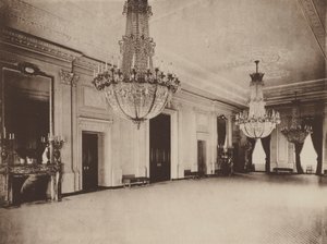 Østrommet i Det hvite hus (s/h-bilde) av American Photographer