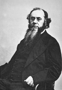 Edwin M. Stanton (1814-69) (s/hvitt-bilde) av American Photographer
