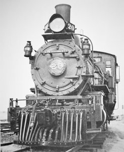 Motor nr. 20 av Rio Grande Southern av American Photographer