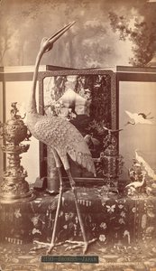 Utstilling av japanske bronser, fugler, Centennial International Exhibition, Philadelphia av American Photographer