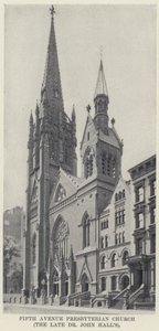 Fifth Avenue Presbyterian Church, avdøde Dr John Hall