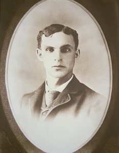 Henry Ford på rundt tretti år (s/hv-bilde) av American Photographer
