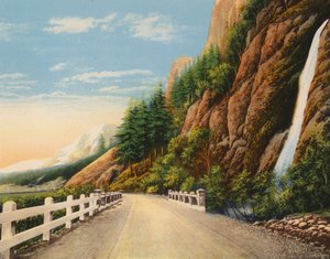 Horsetail Falls (fargebilde) av American Photographer
