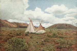 I Apache Land, Arizona (farget bilde)