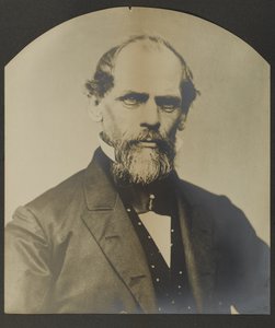 John Augustus Roebling, ca. 1866-7 (gelatinsølvtrykk) av American Photographer