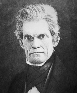 John C. Calhoun (1782-1850) (s/hvitt-bilde) av American Photographer