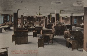 Største nyhetsrom, Los Angeles Times, verdens største avis (bilde) av American Photographer