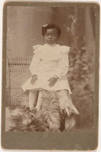 Lucile Norward, ca. 1890 (foto) av American Photographer